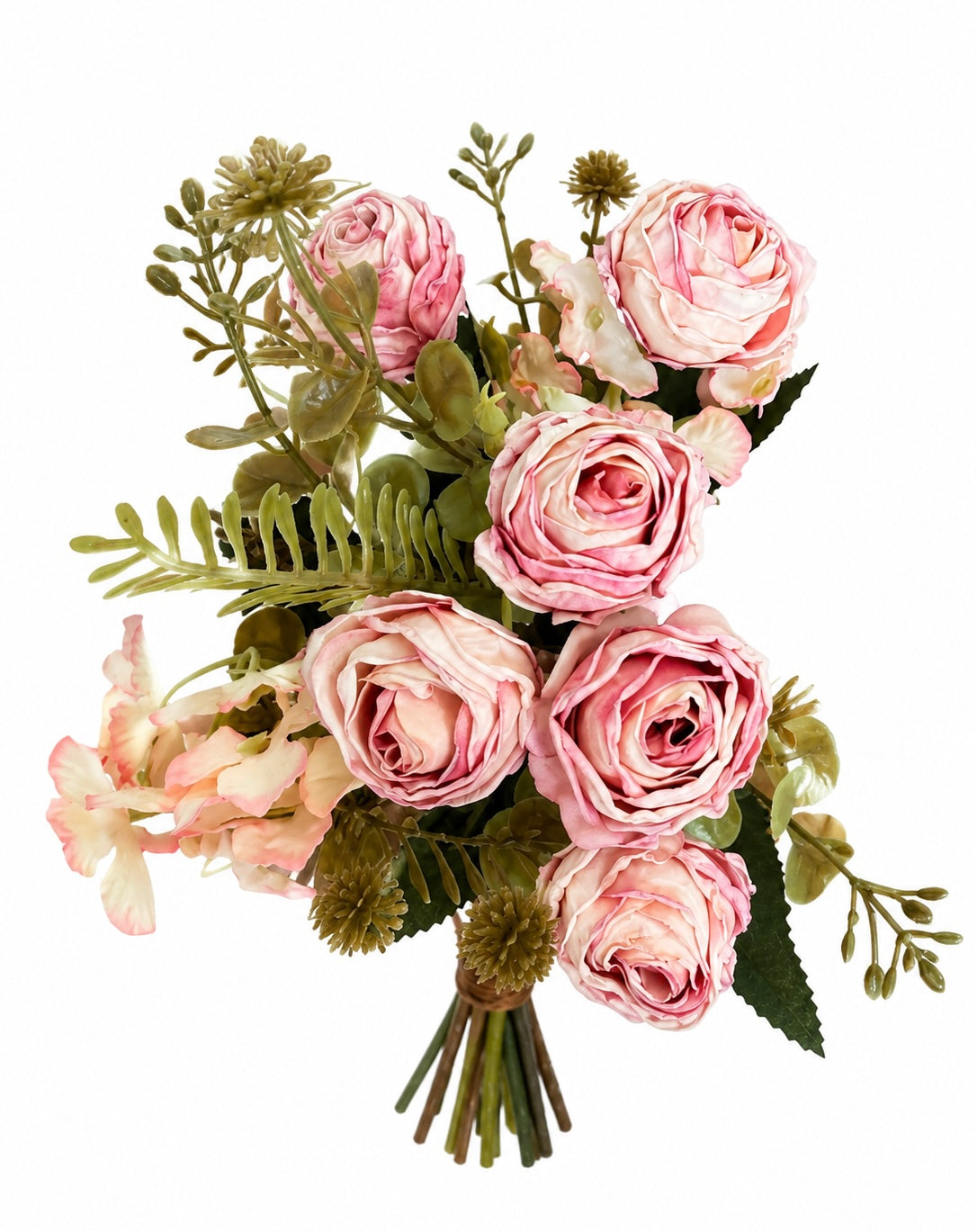 Rosenstrauß rosa 30 cm VE 12