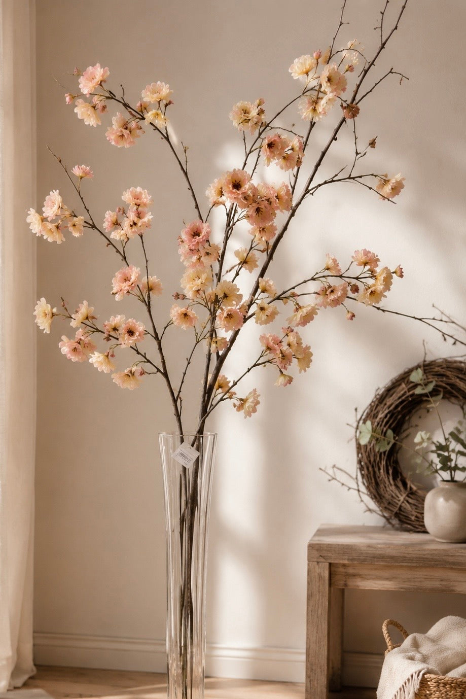 Apfelblüte creme/rose 125 cm VE 6