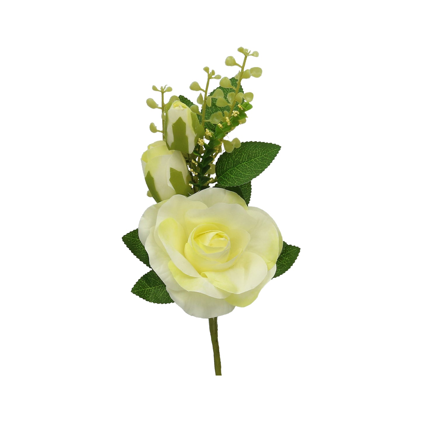 Rosengebinde weiß 23 cm