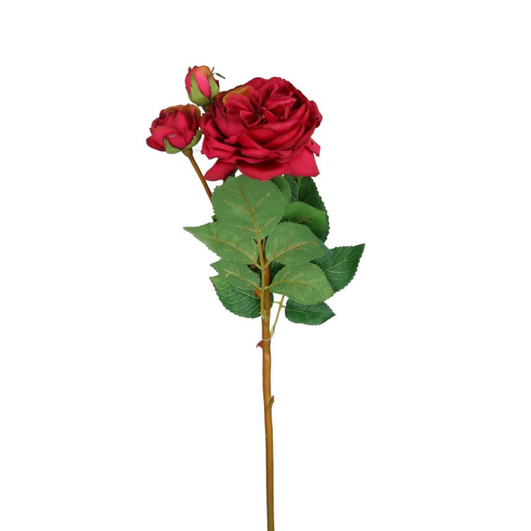 Blüte Rose groß 55 cm 3 Farben