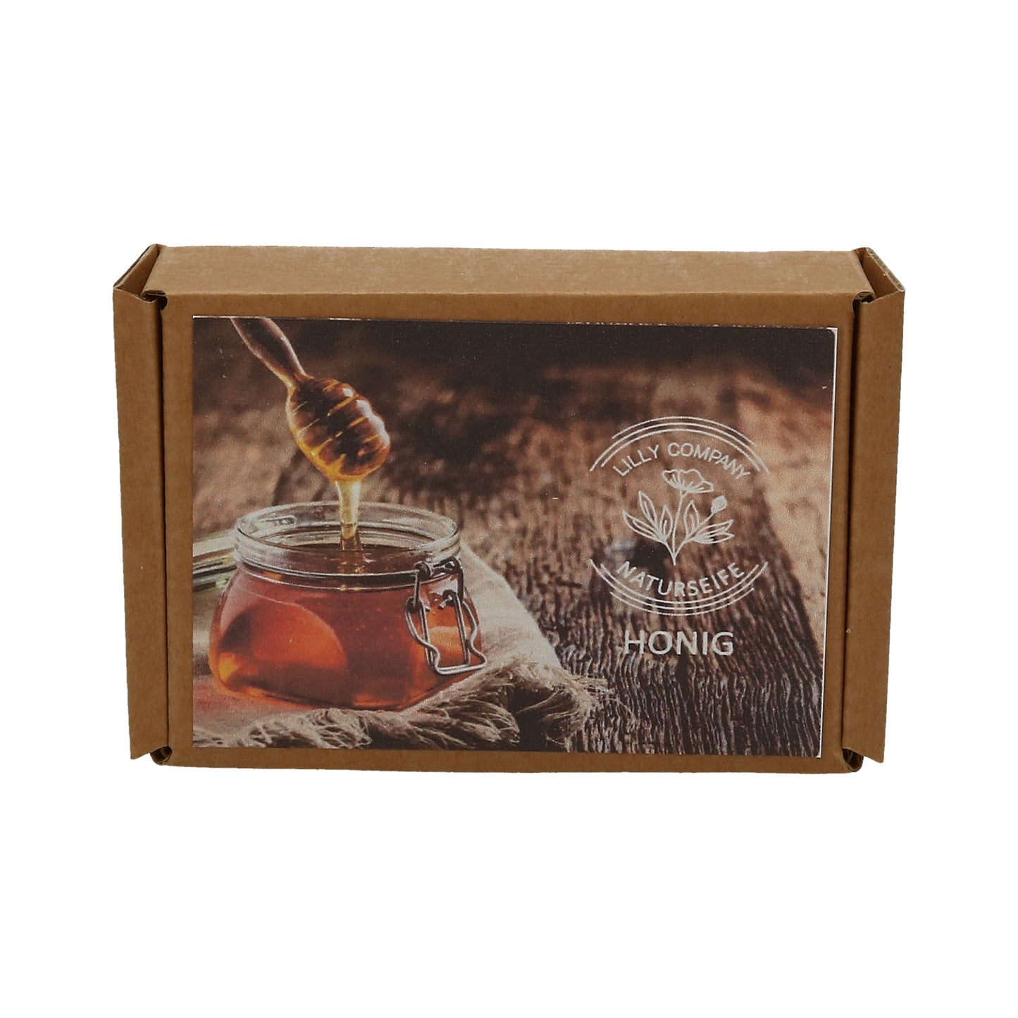 Seife in Geschenkverpackung Honig