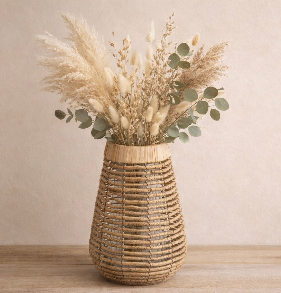 Windlicht/Vase natur23x44 cm VE 6
