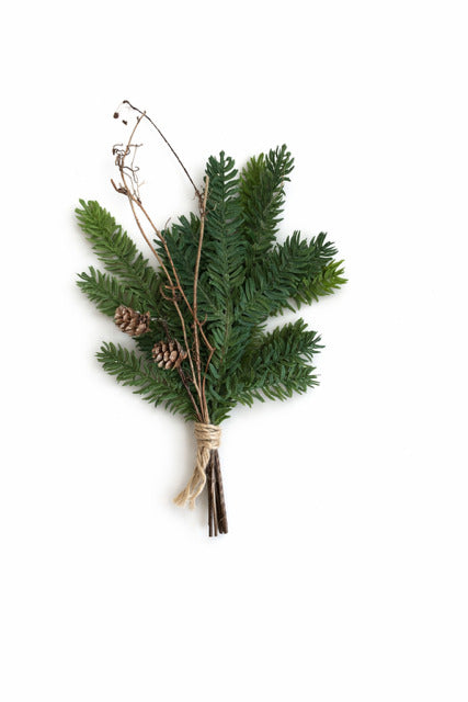 Eibe mit Holzästchen 30 cm VE12