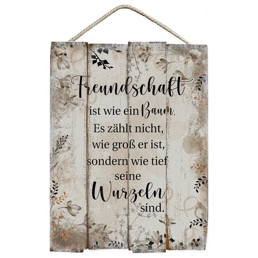 Bild " Freundschaft ist wie ein Baum ..."