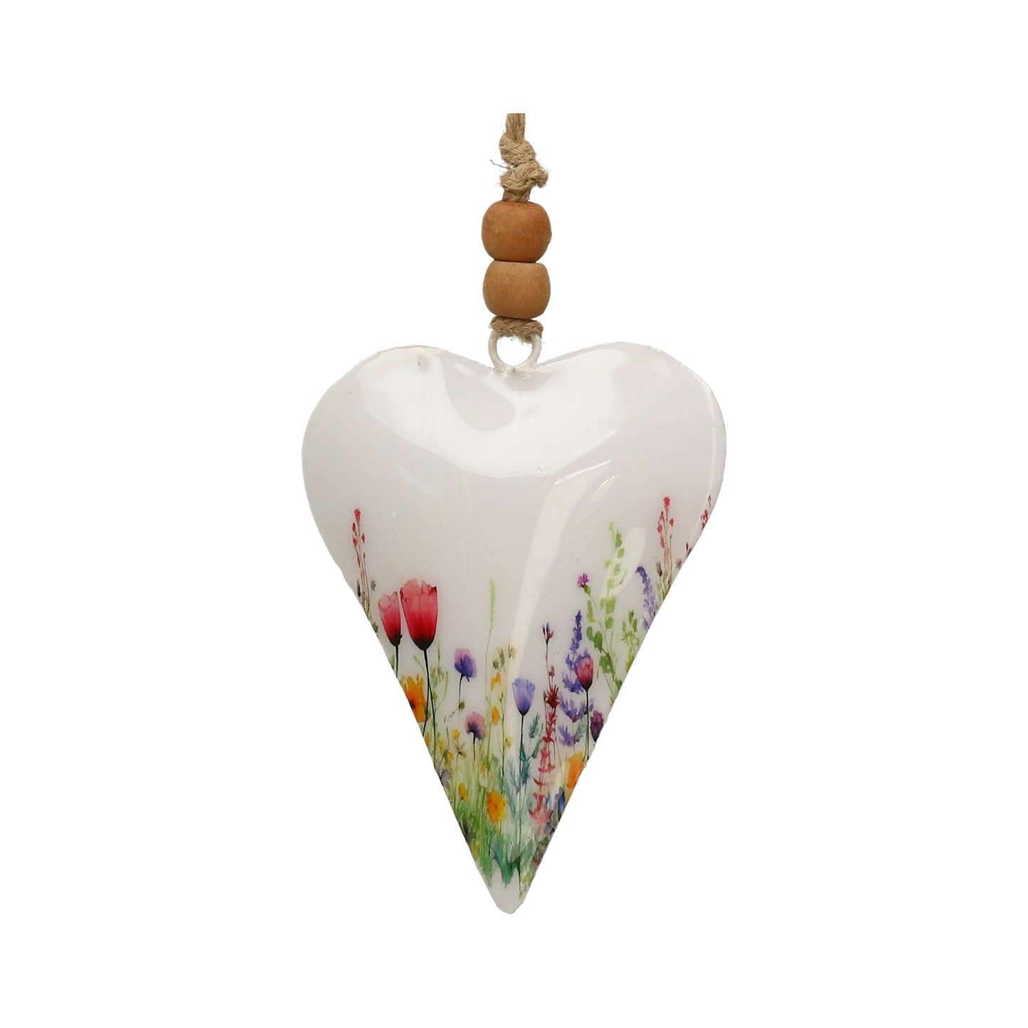 Herz Metall 10x8,5 cm