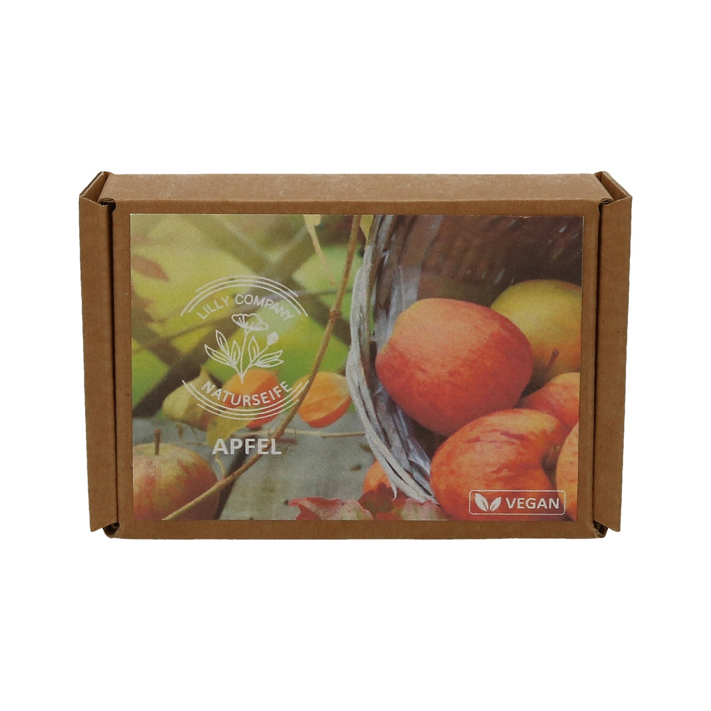 Seife in Geschenkverpackung Apfel