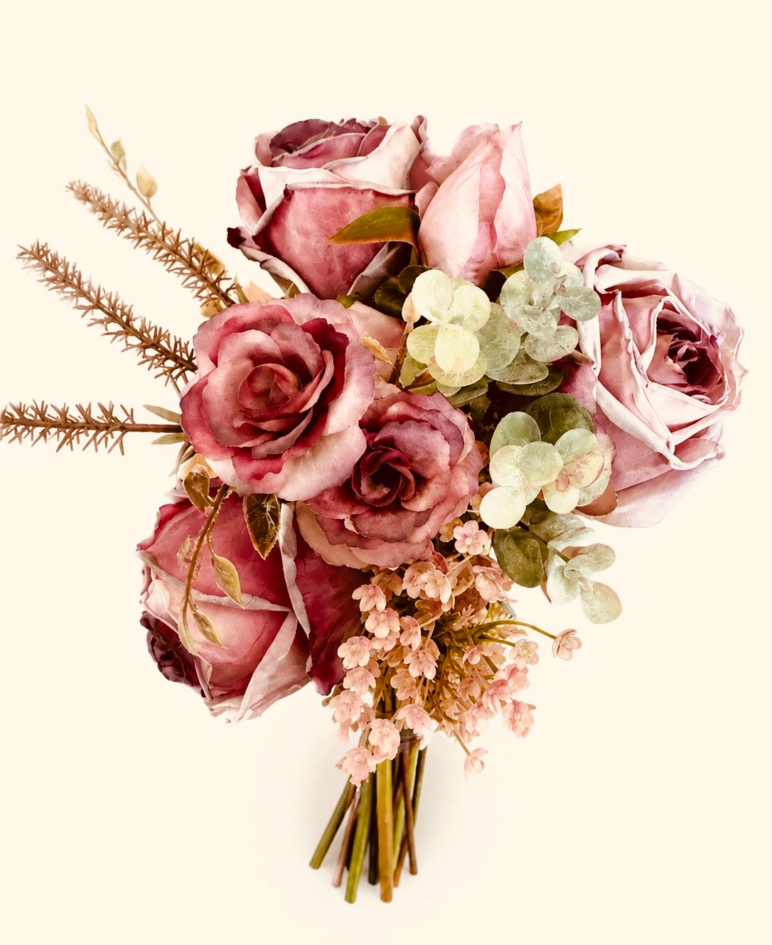 Rosenstrauß altrosa VE 12