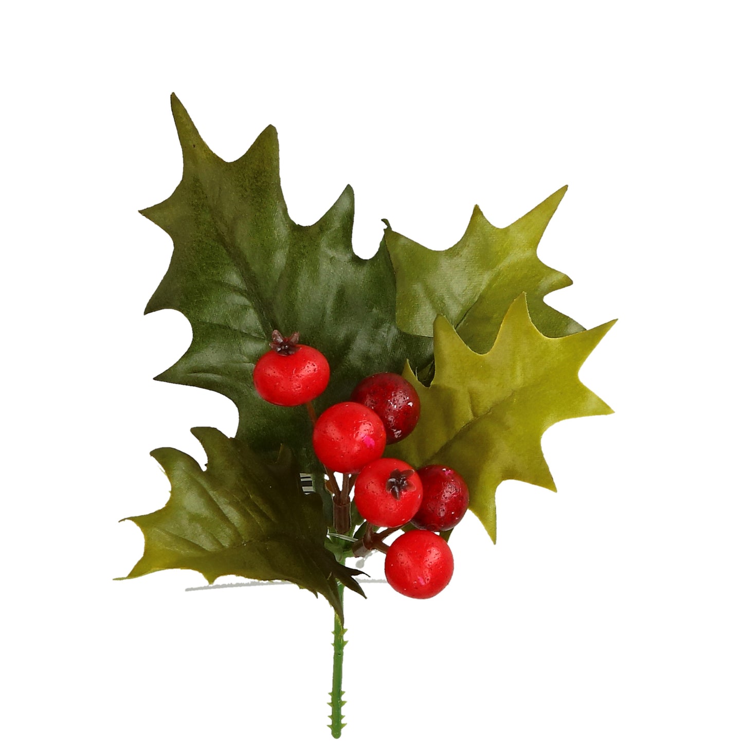 Pick Ilex mit Beeren grün/rot 12 cm