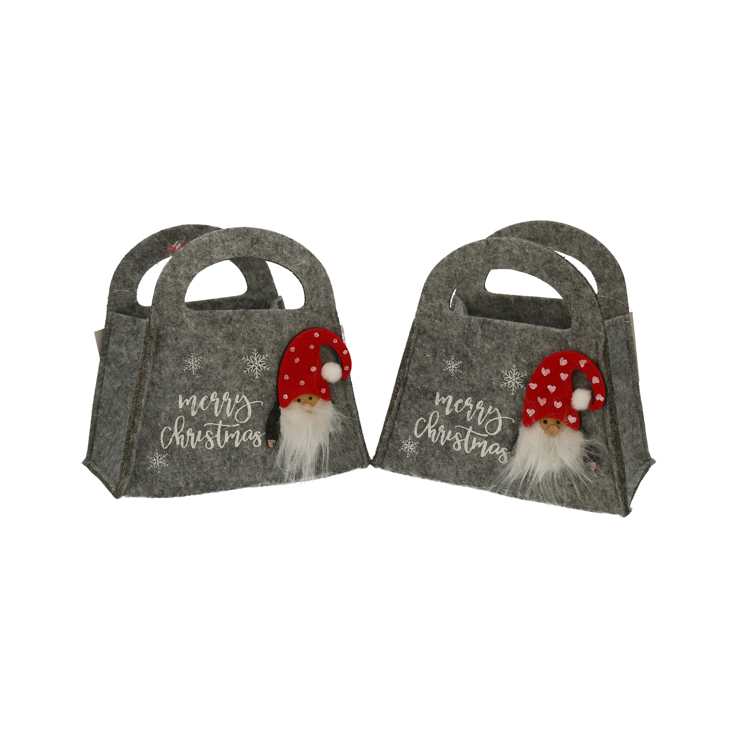Filztasche Frohe Weihn. 14x8x13 VE12