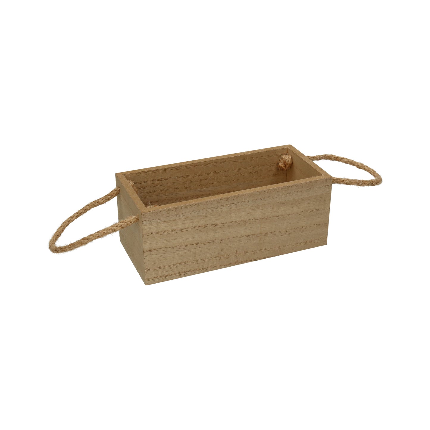 Holz-Kiste natur 26x12x10 cm