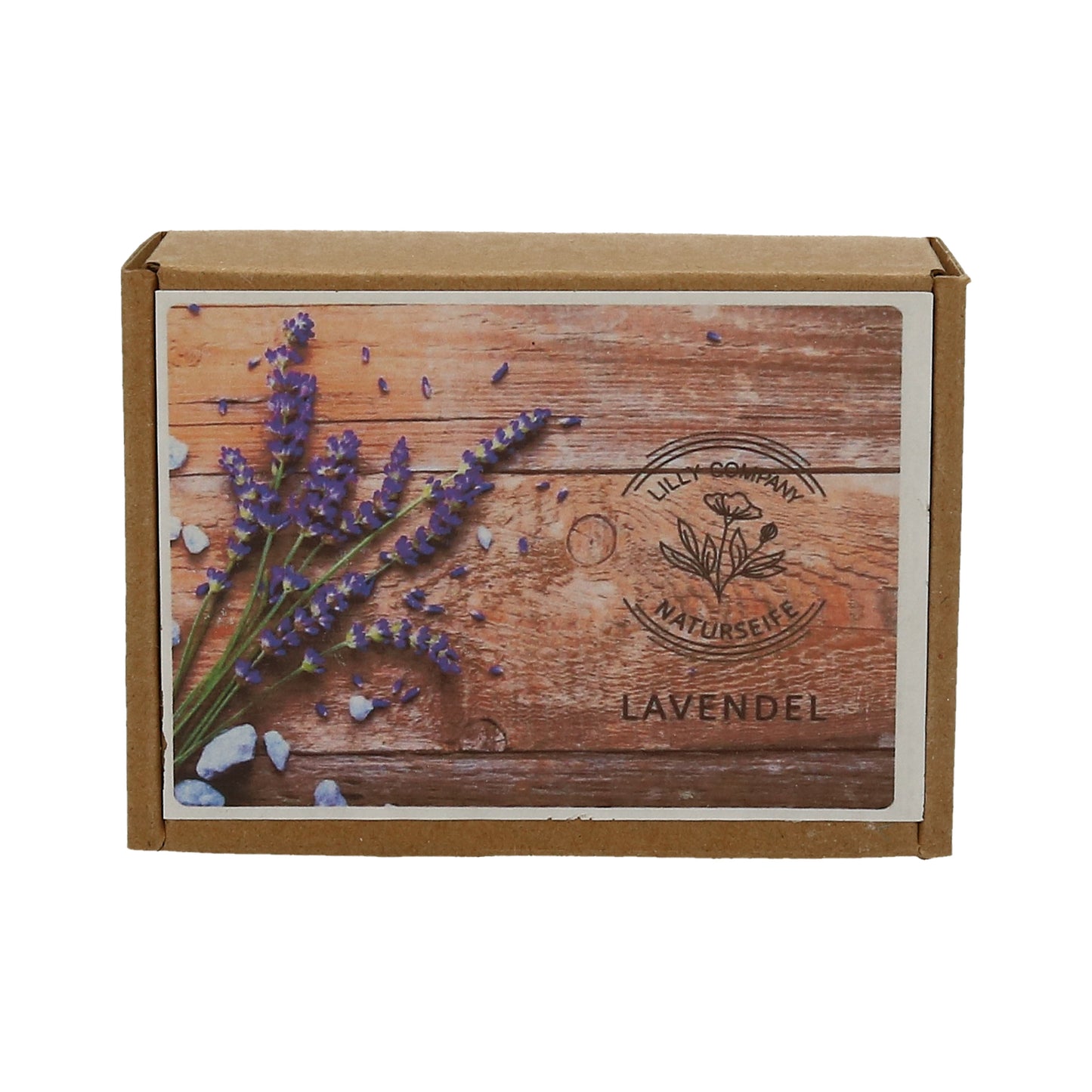 Seife in Geschenkverpackung Lavendel