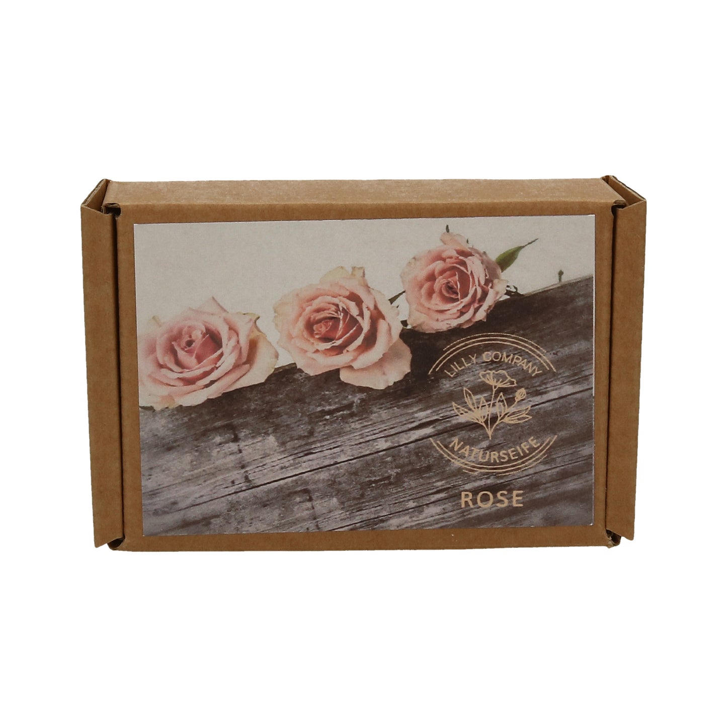 Seife in Geschenkverpackung Rose