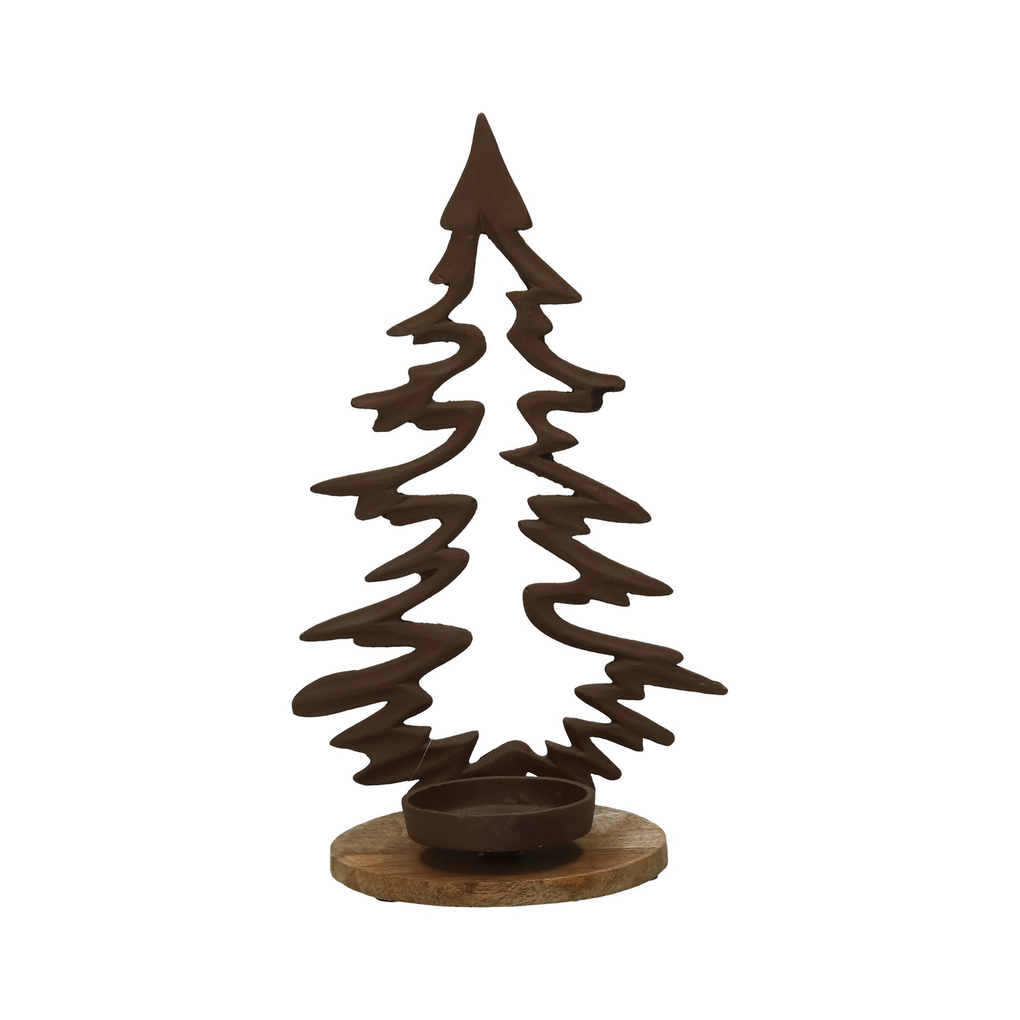 Tannenbaum mit Teel./Metall 25 cm