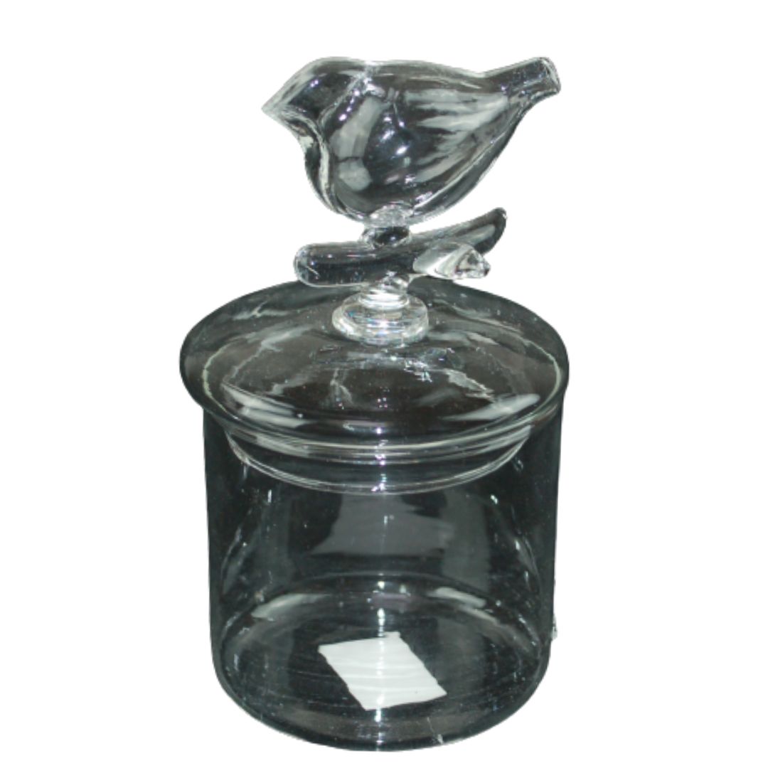 Glasdose mit Deckel 2 Varianten