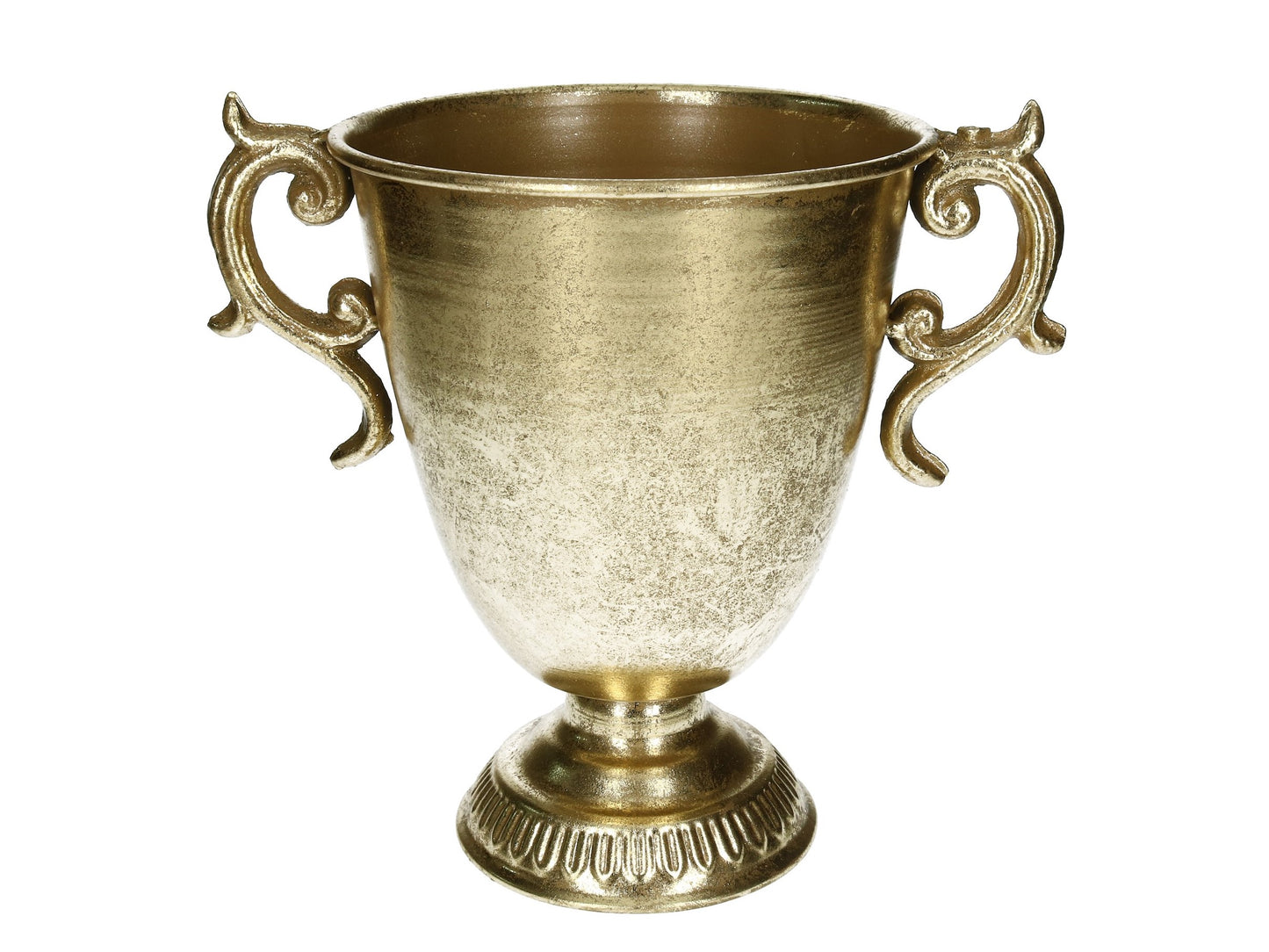 Pokal gold Metall 16x21,5 cm