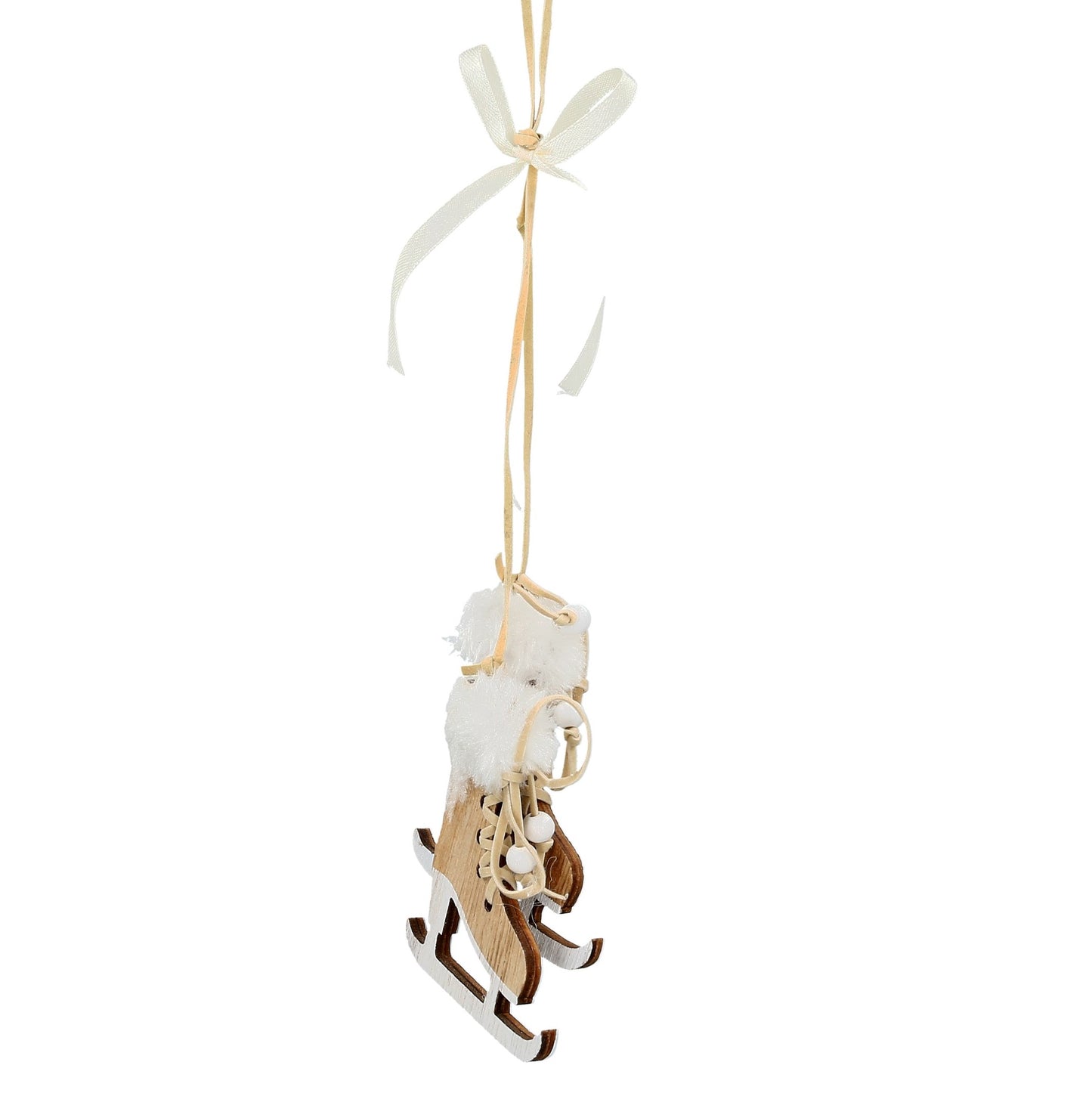 Hänger Schlittschuhe Holz 29 cm