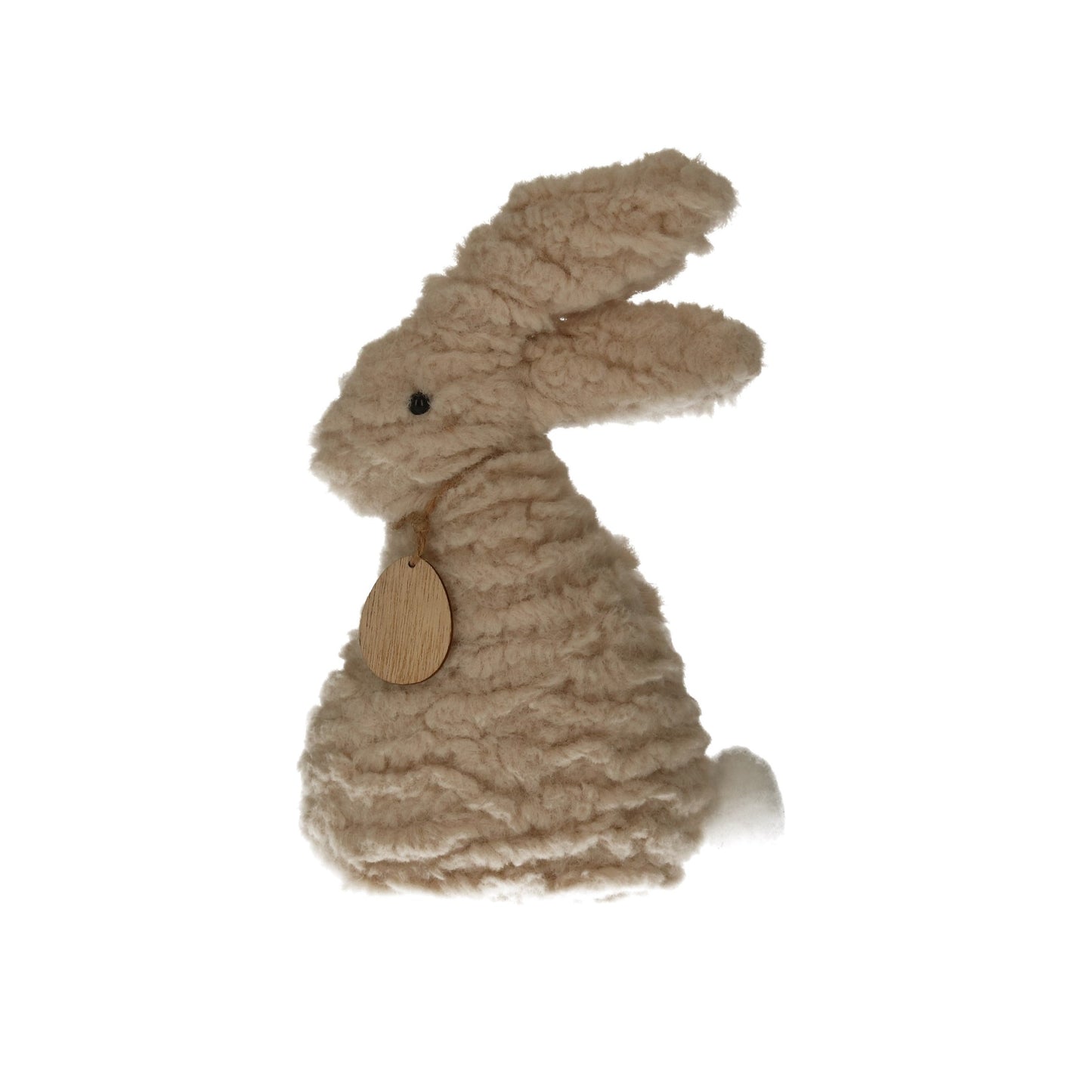Figur Hase Plüsch taupe 24 cm