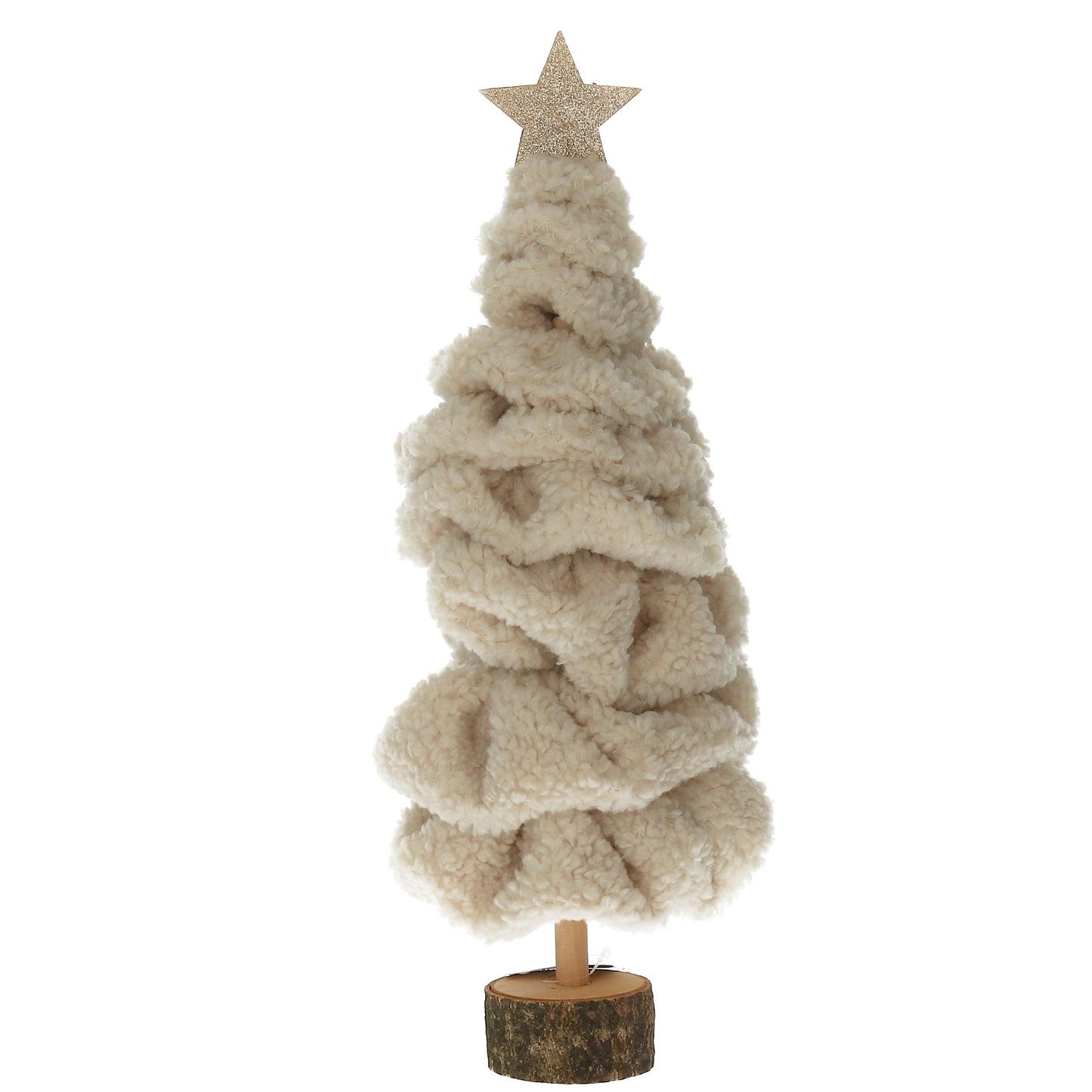 Figur Baum aus Stoff und Holz 2 Größen