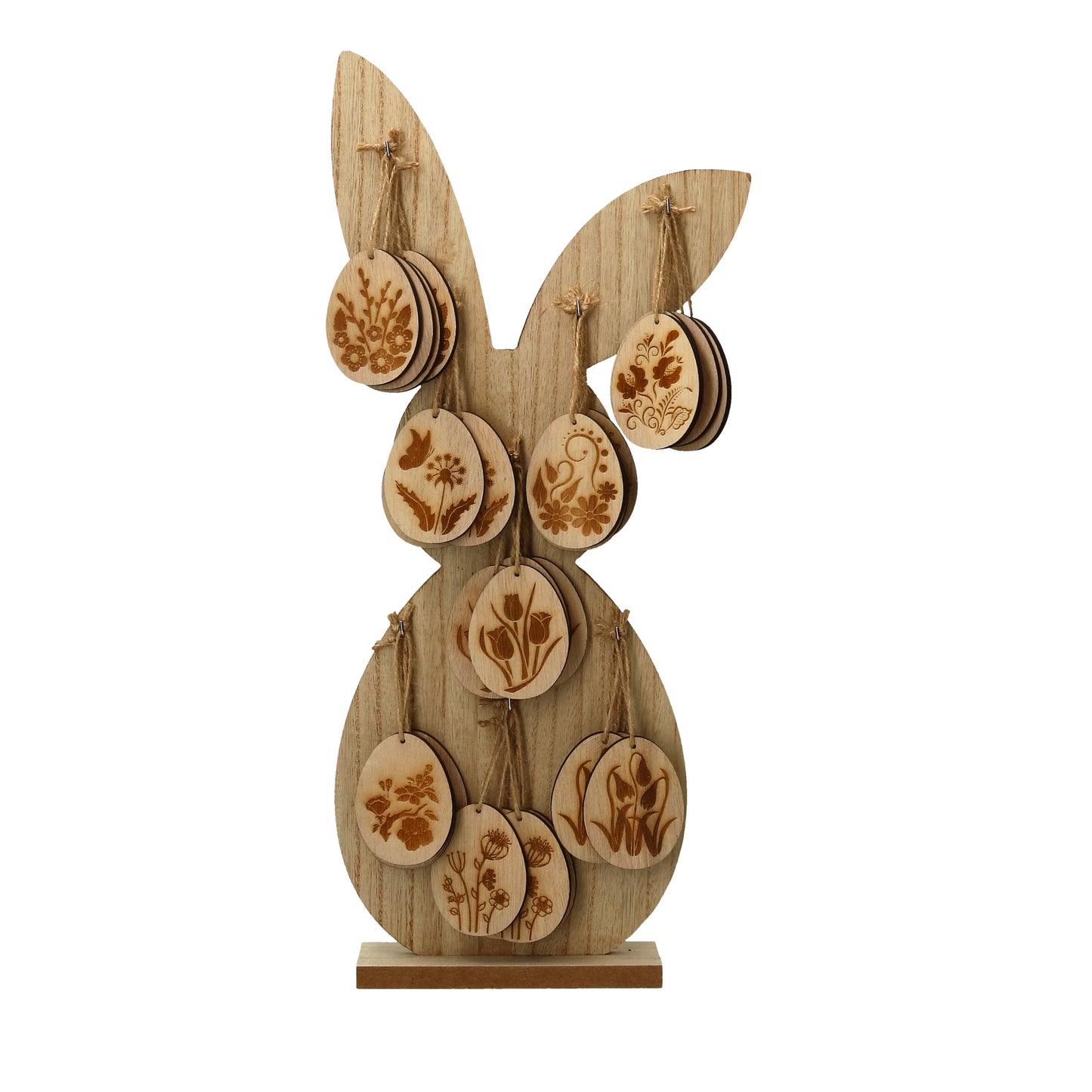 Display Hase oder Ei mit Anhänger