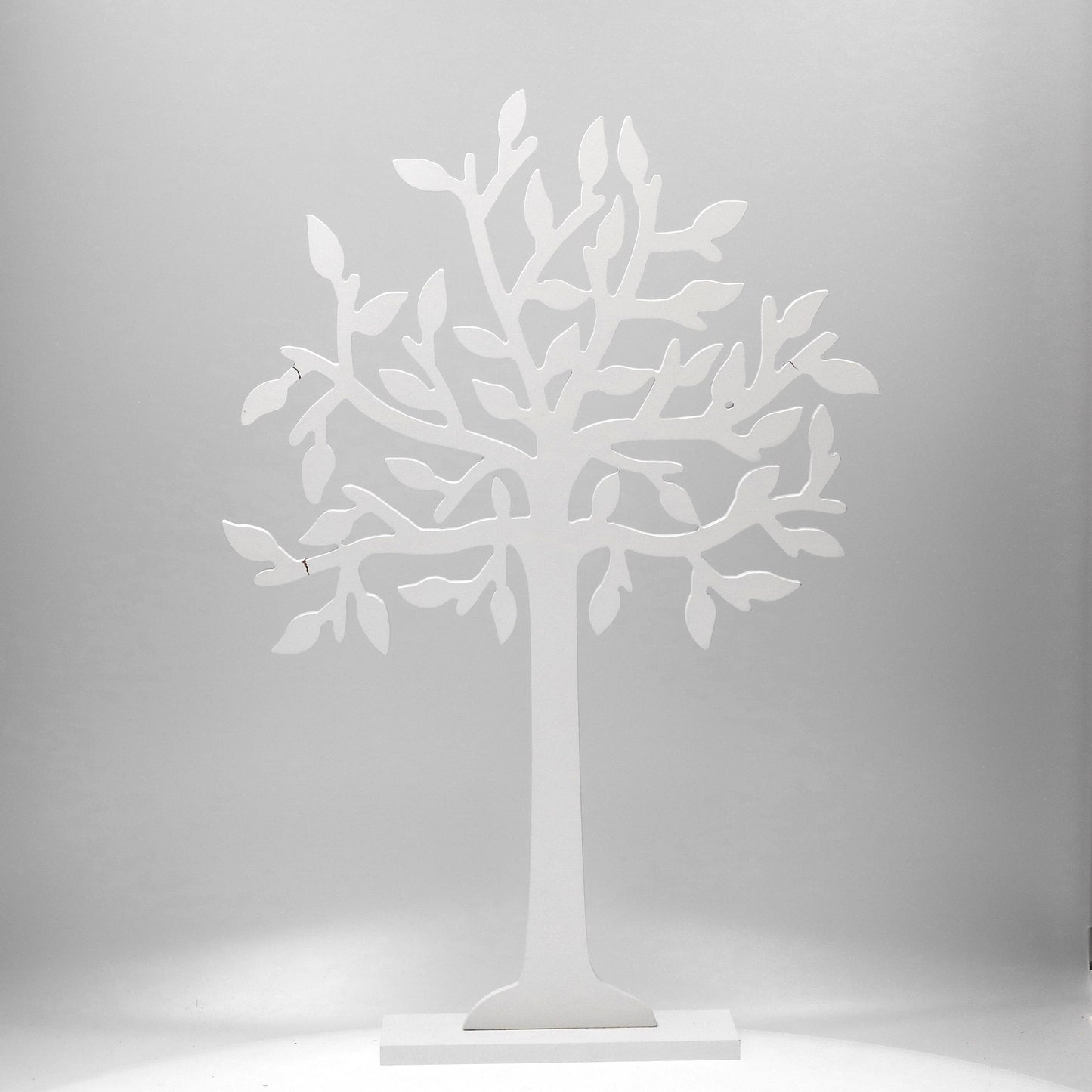 Figur Baum weiß Holz 2 Modelle