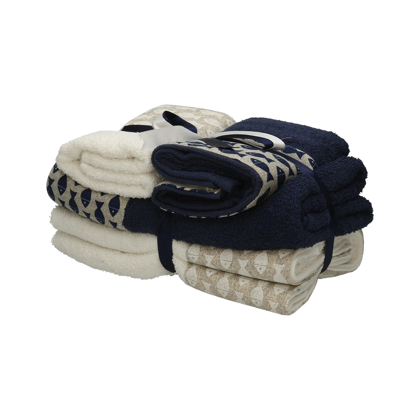 Handtuch-Set "Fische"