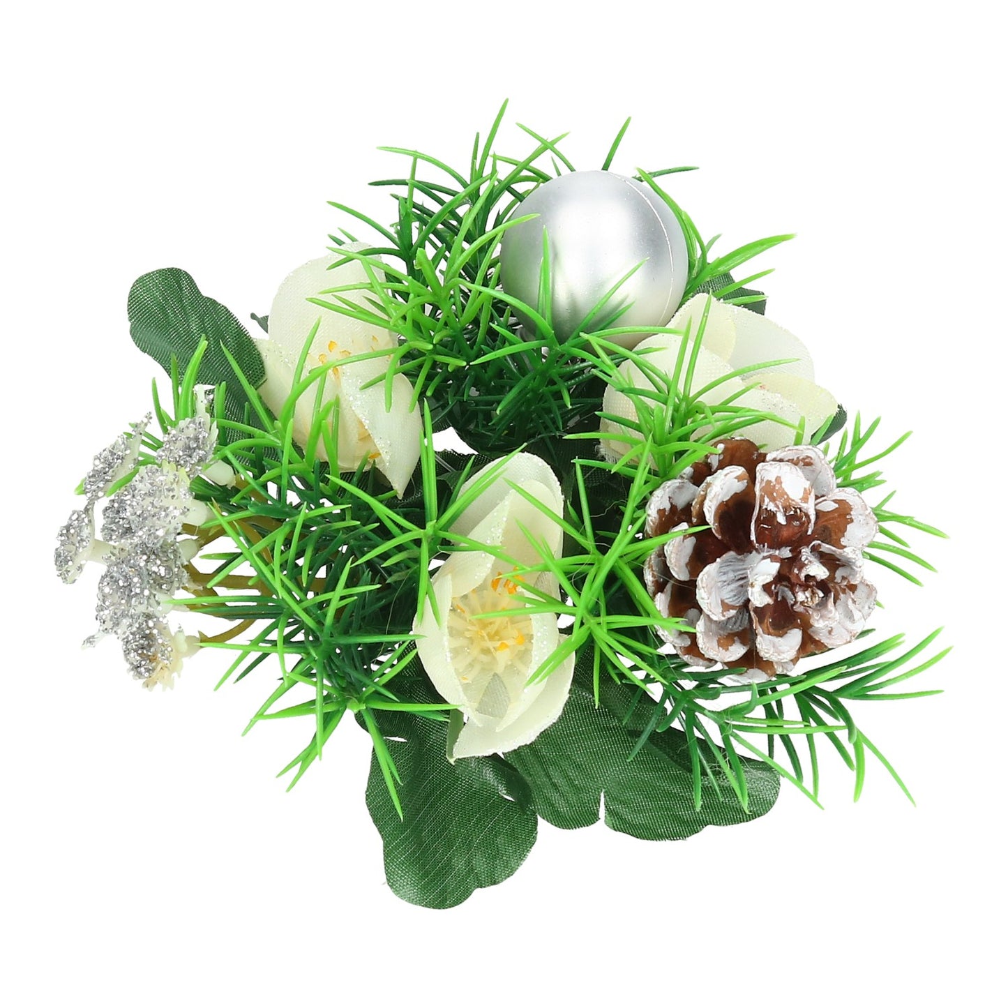 Kerzenring weihnachtlich 14 cm