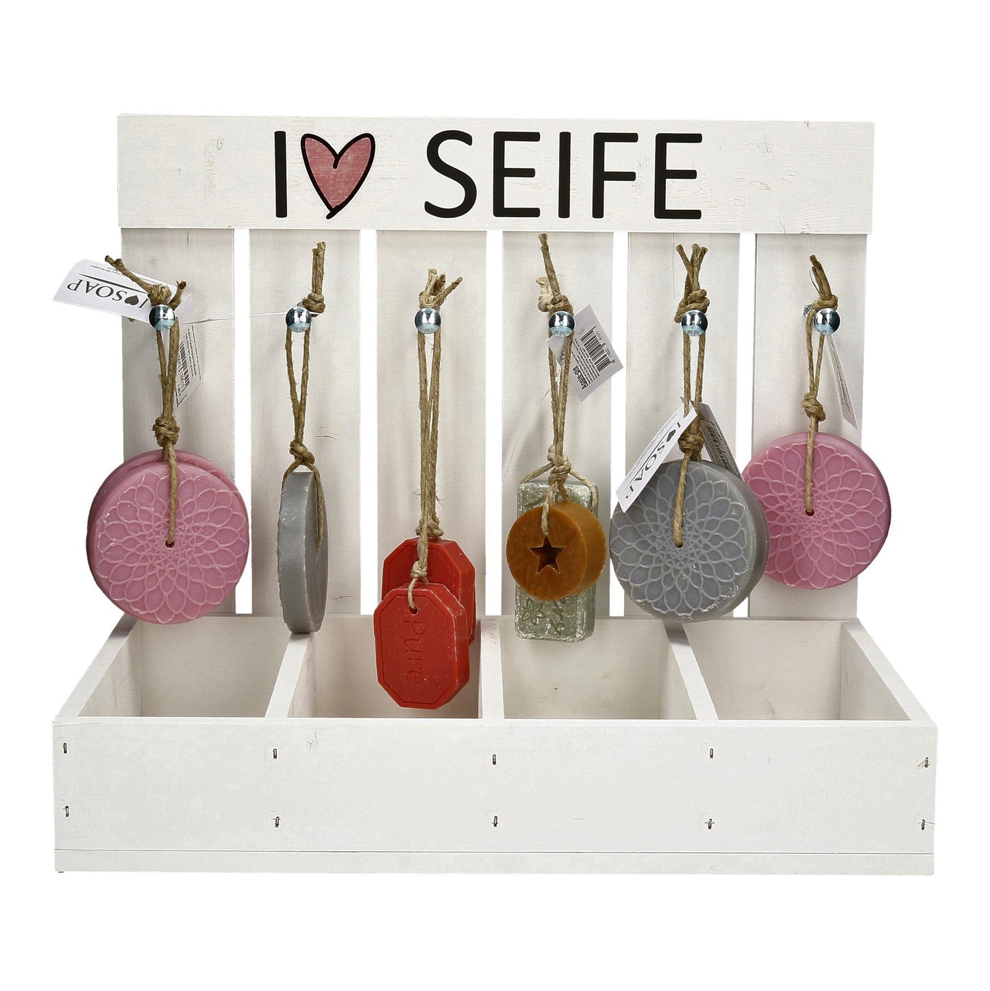 Display für Seife Holz