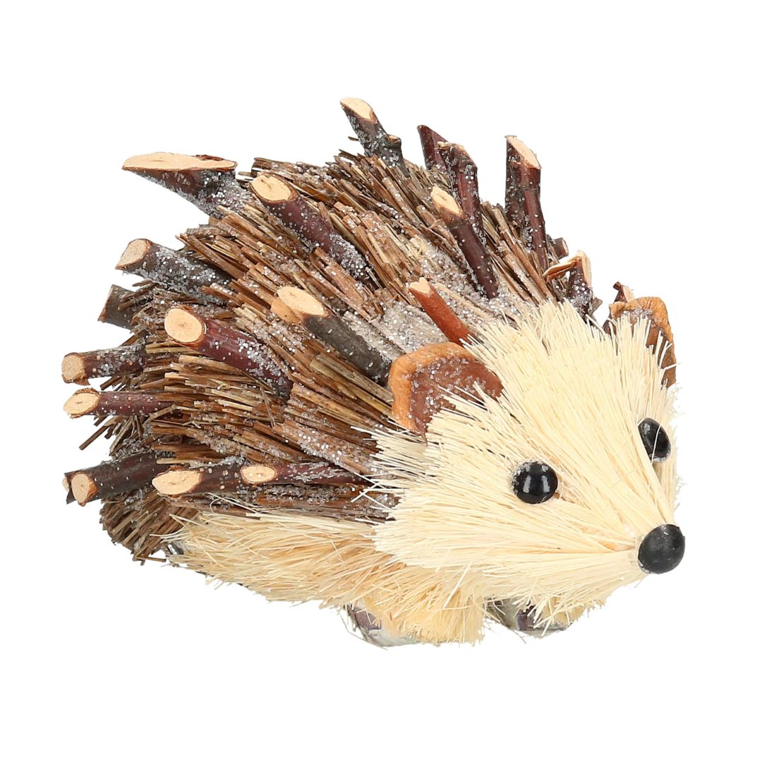 Figur Igel aus Naturmaterial 15 cm