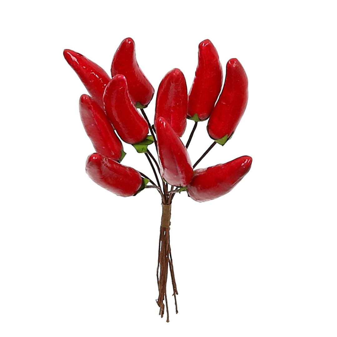 Pick Chillschoten rot