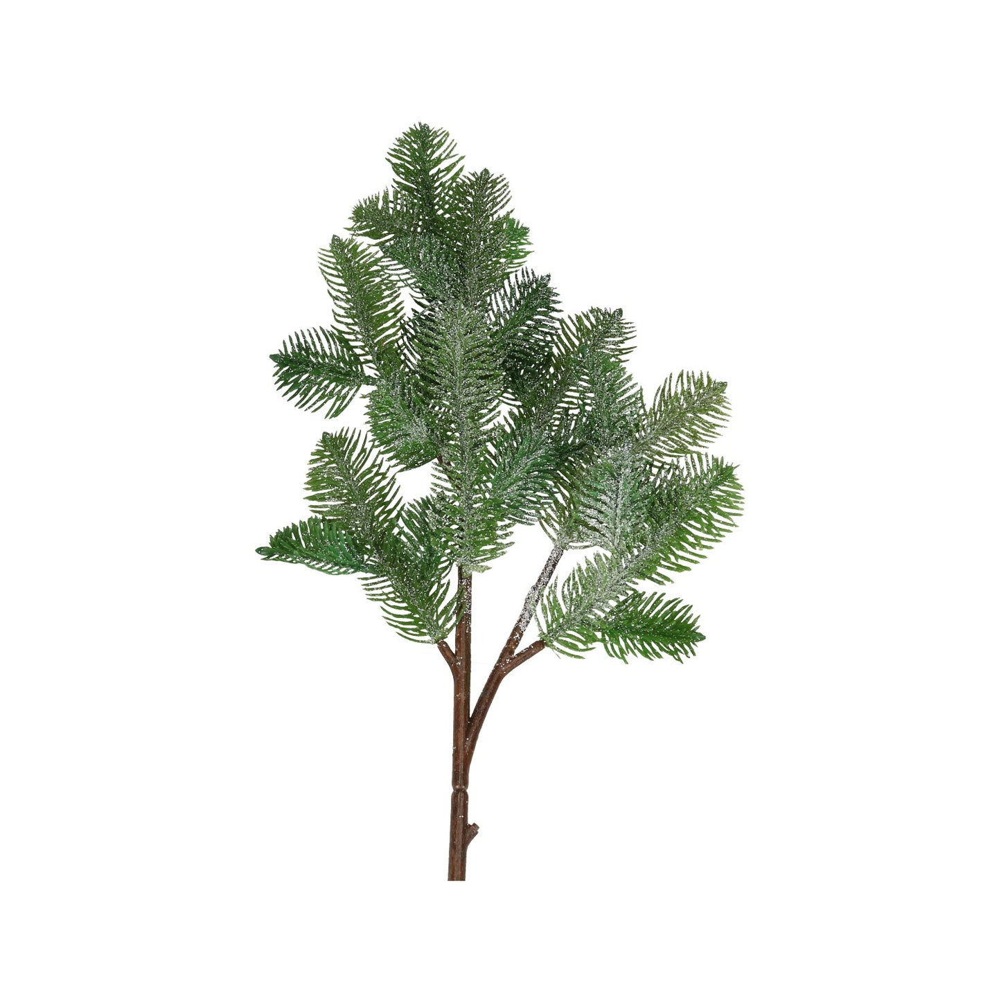Zweig Tanne beglittert 60 cm