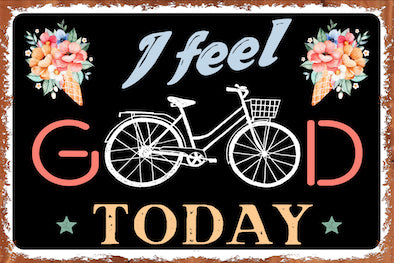 Bild "I feel good today" aus Metall VE 4