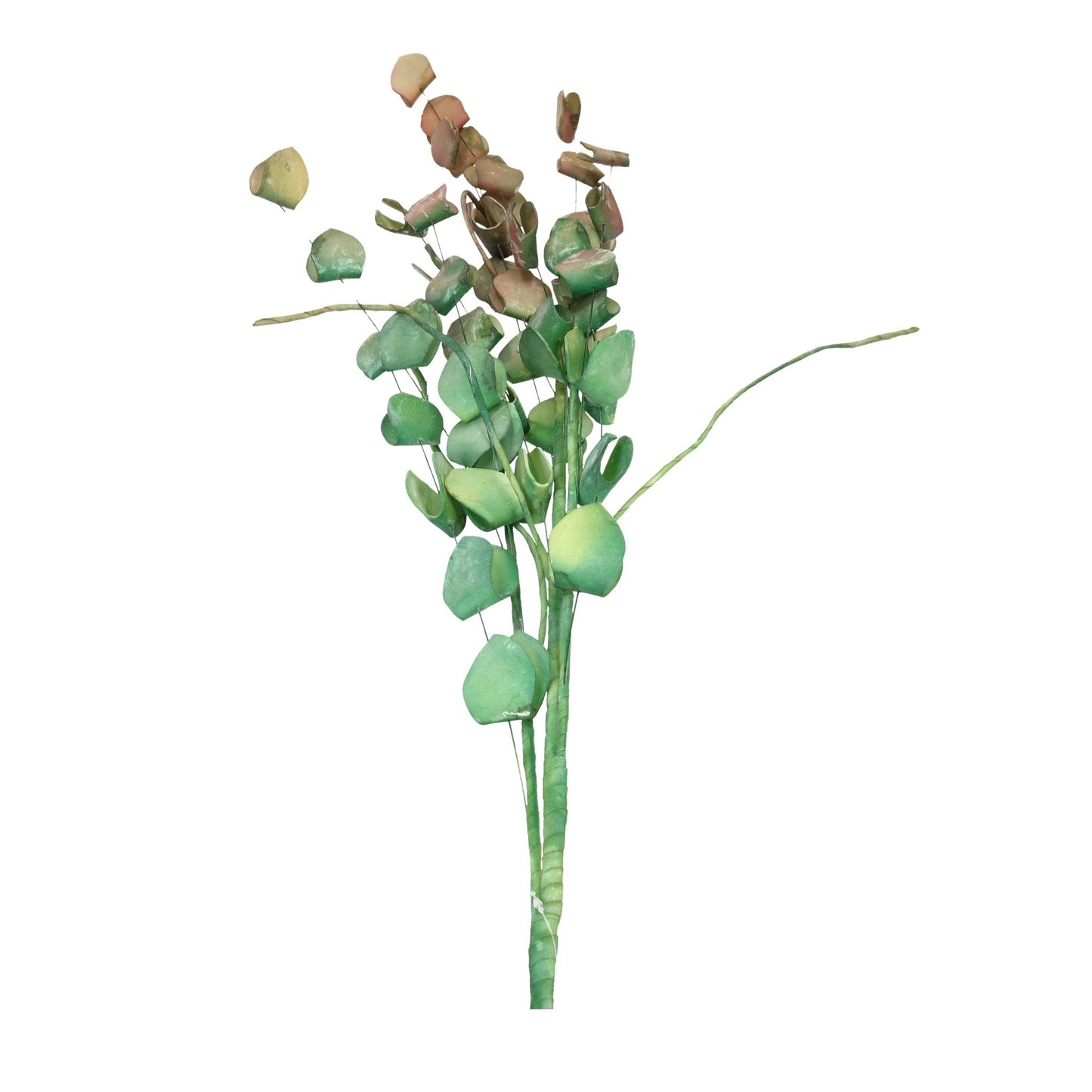 Zweig Blätter Schaum grün 114 cm