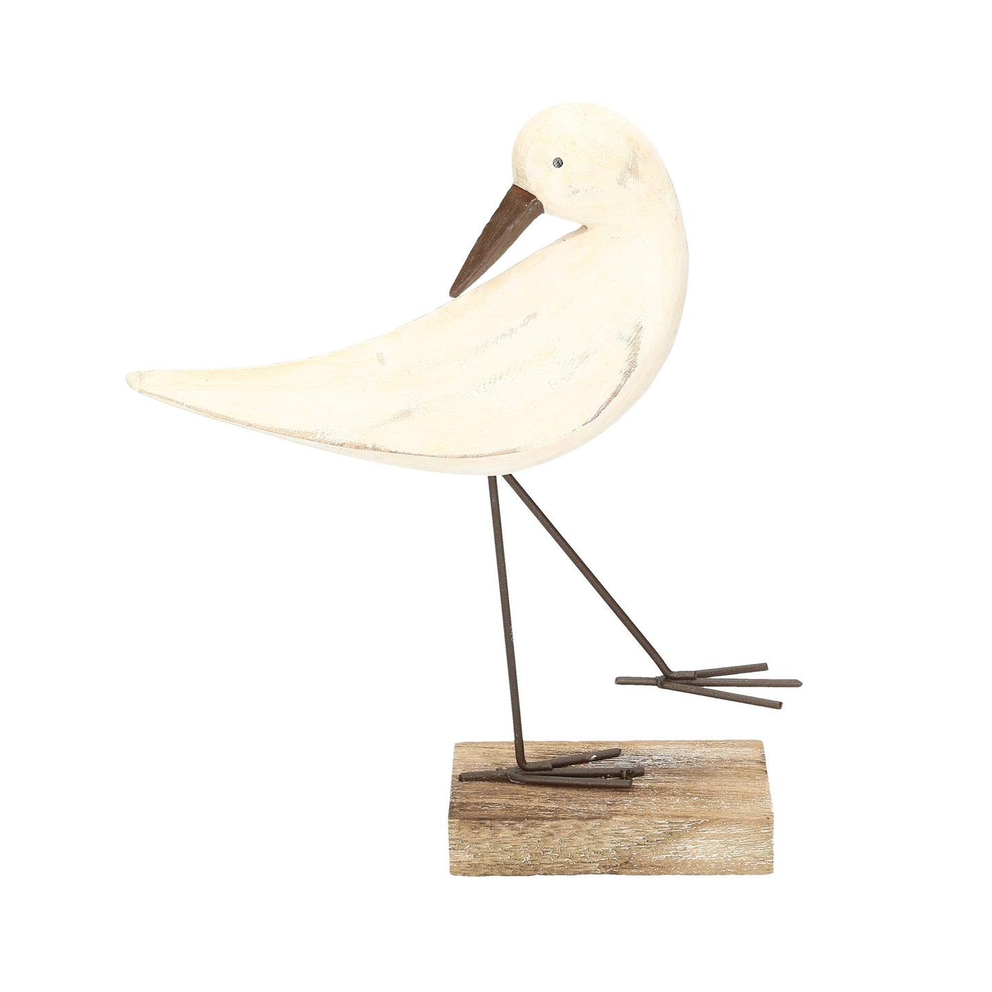 Holz Seemöwe Schulterblick 26 cm