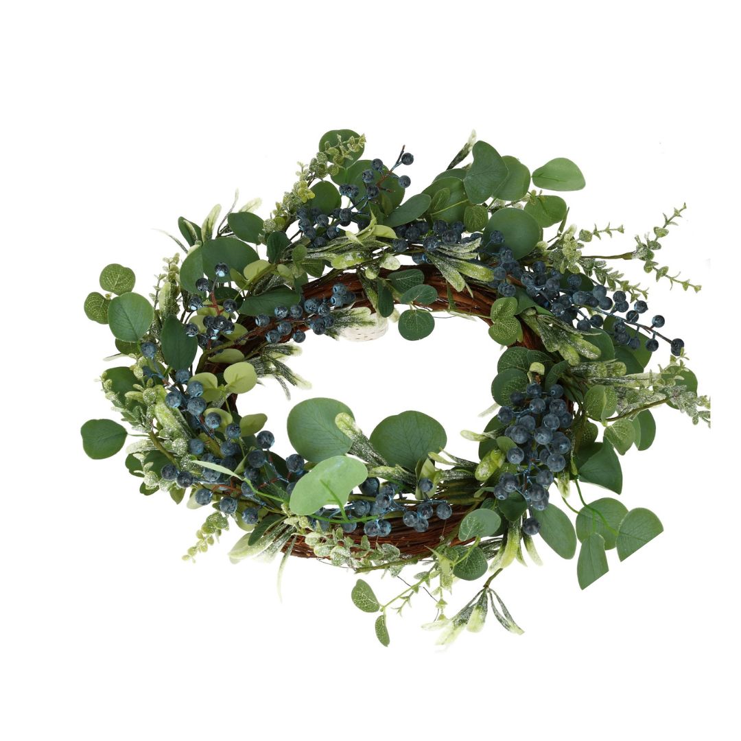 Kranz Eukalyptus mit Beeren 50 cm