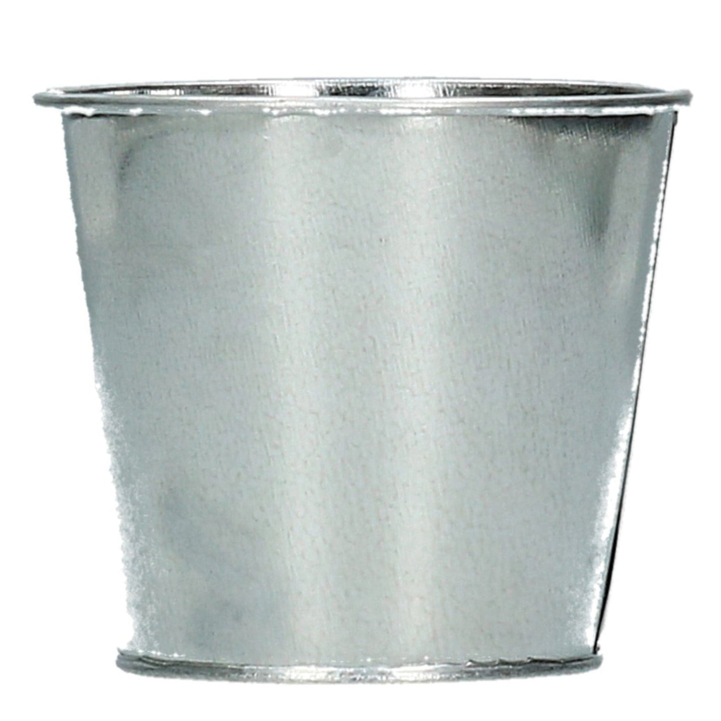 Metall Topf Zink 9 cm