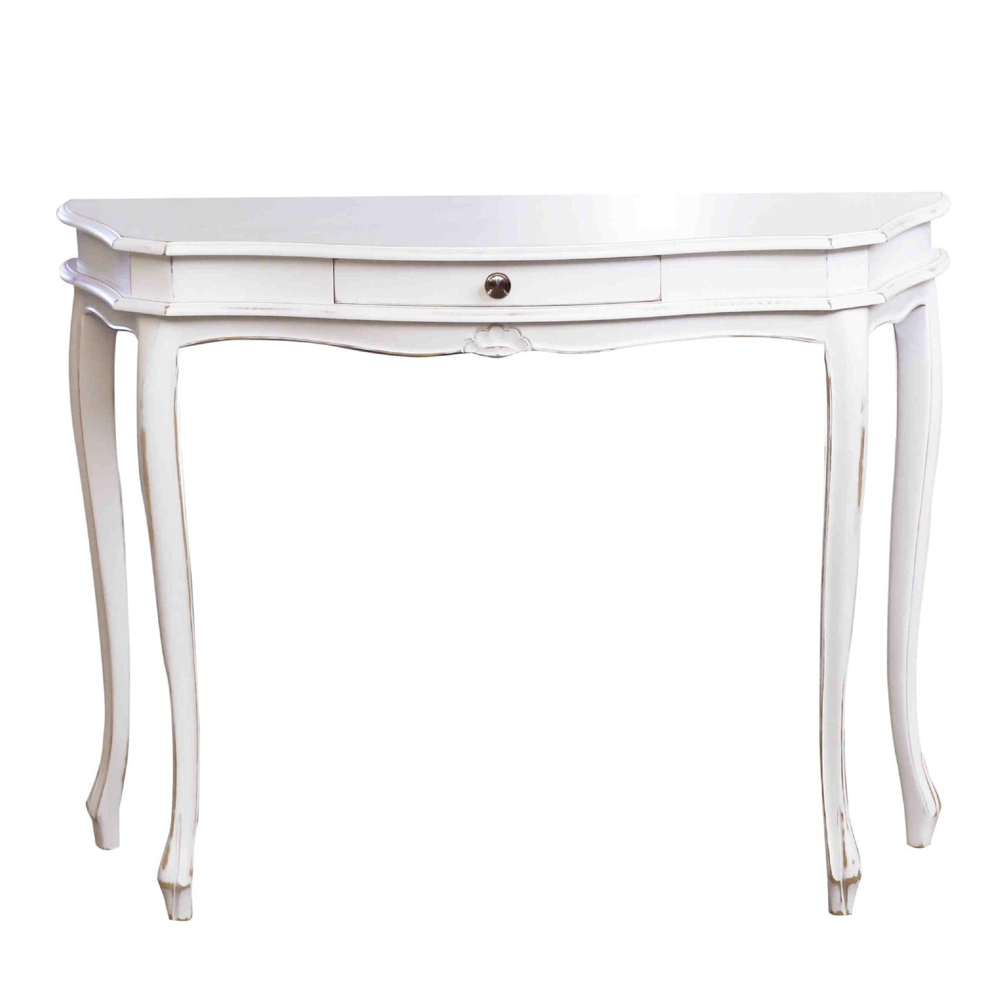 Beistelltisch mit Schublade weiß Italien