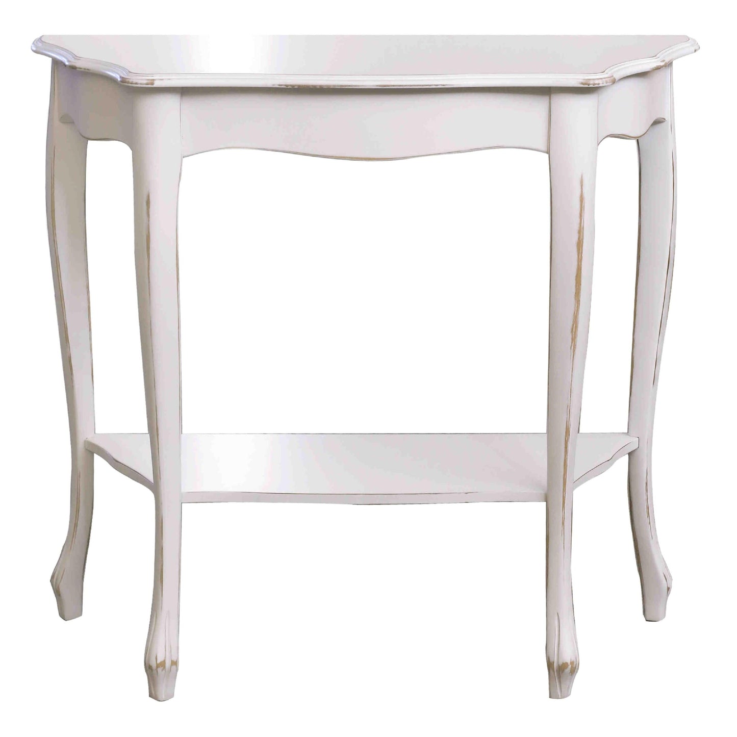 Beistelltisch mit Ablage beige Italien