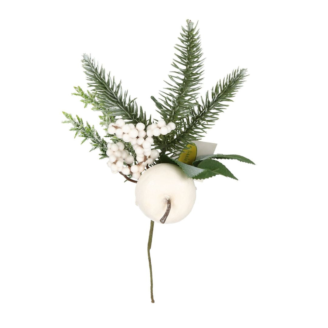 Pick Beeren weiß, Apfel, Tanne 22 cm