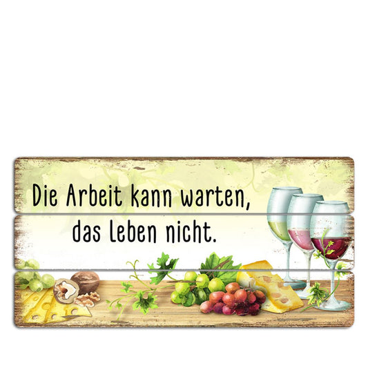 Bild "Die Arbeit kann warten, das Leben nicht."