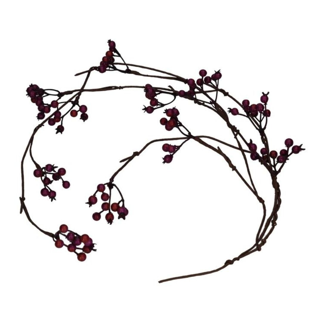 Girlande Beeren pink 70 cm