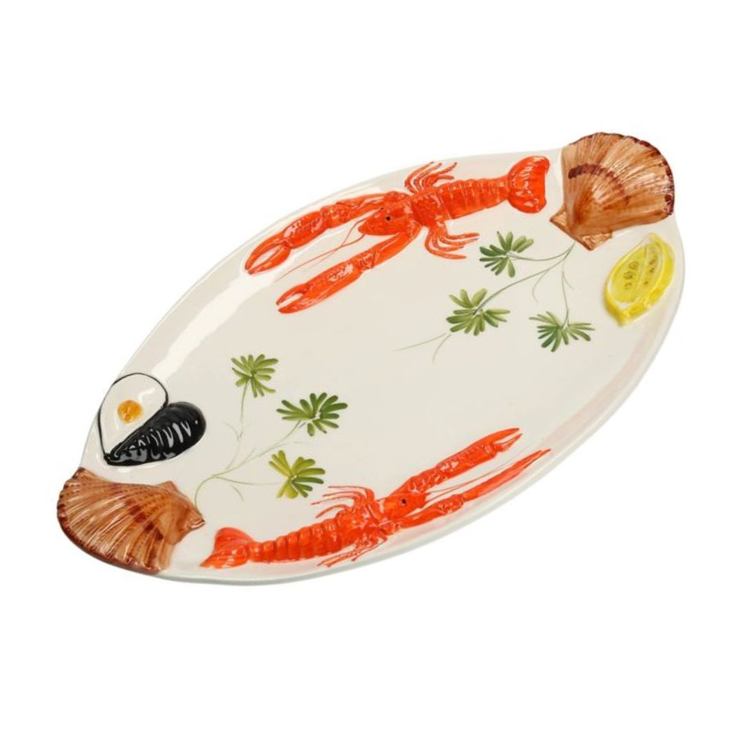 Teller Meeresfrüchte 3D