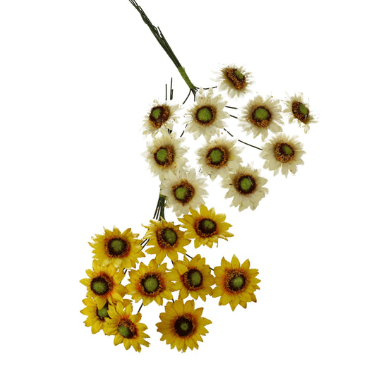 Sonnenblumen Creme - VE 100 Stück