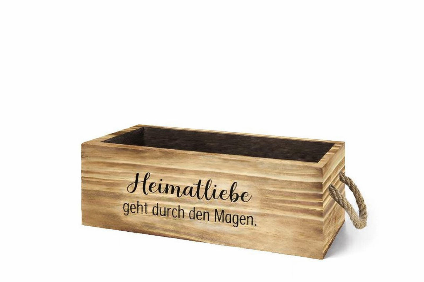 Kiste Holz 18x8x7 Heimatliebe VE 6