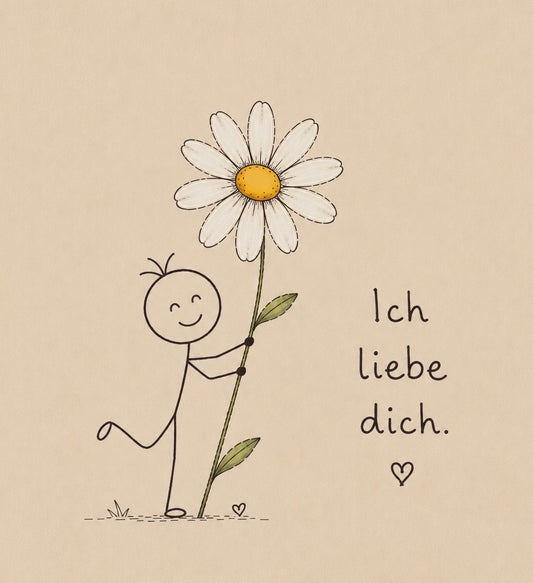 Bild Met. 6x8  Marg. Ich liebe dich VE 12