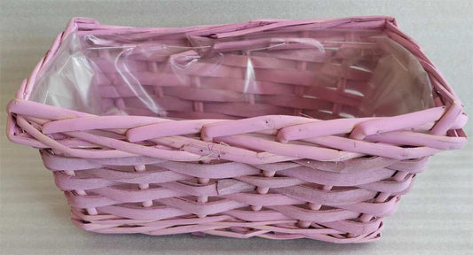 Korb rechteckig flieder 20x12x9 cm