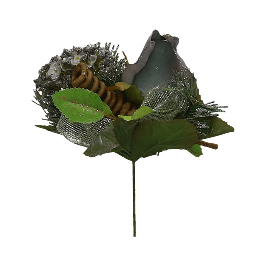 Pick Rose grau 12 cm