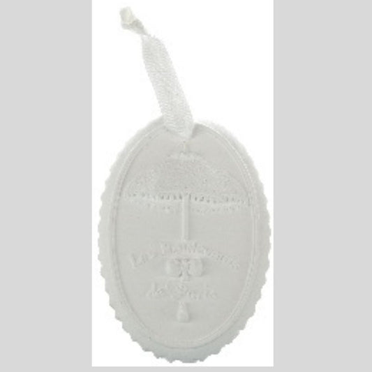 Medallion Gips Regenschirm 6x9 cm