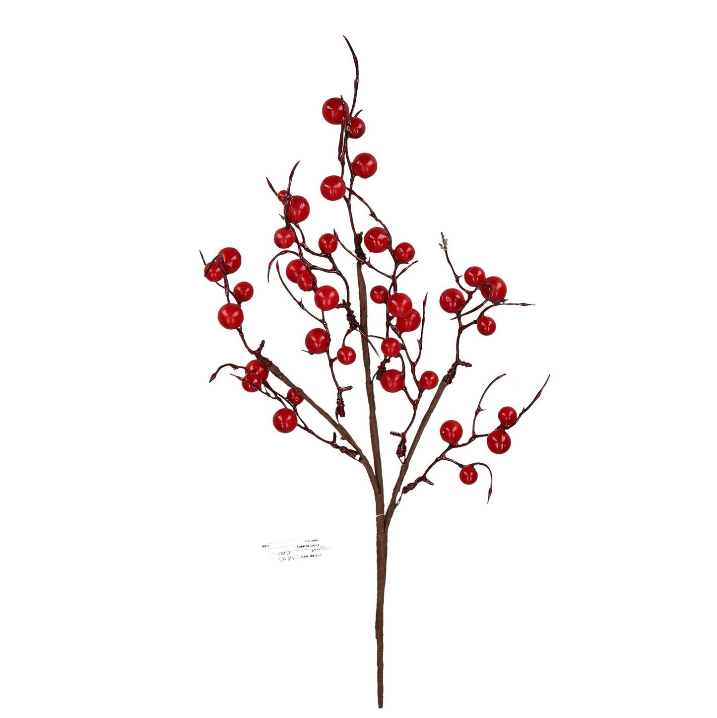 Zweig mit roten Beeren 2 Größen