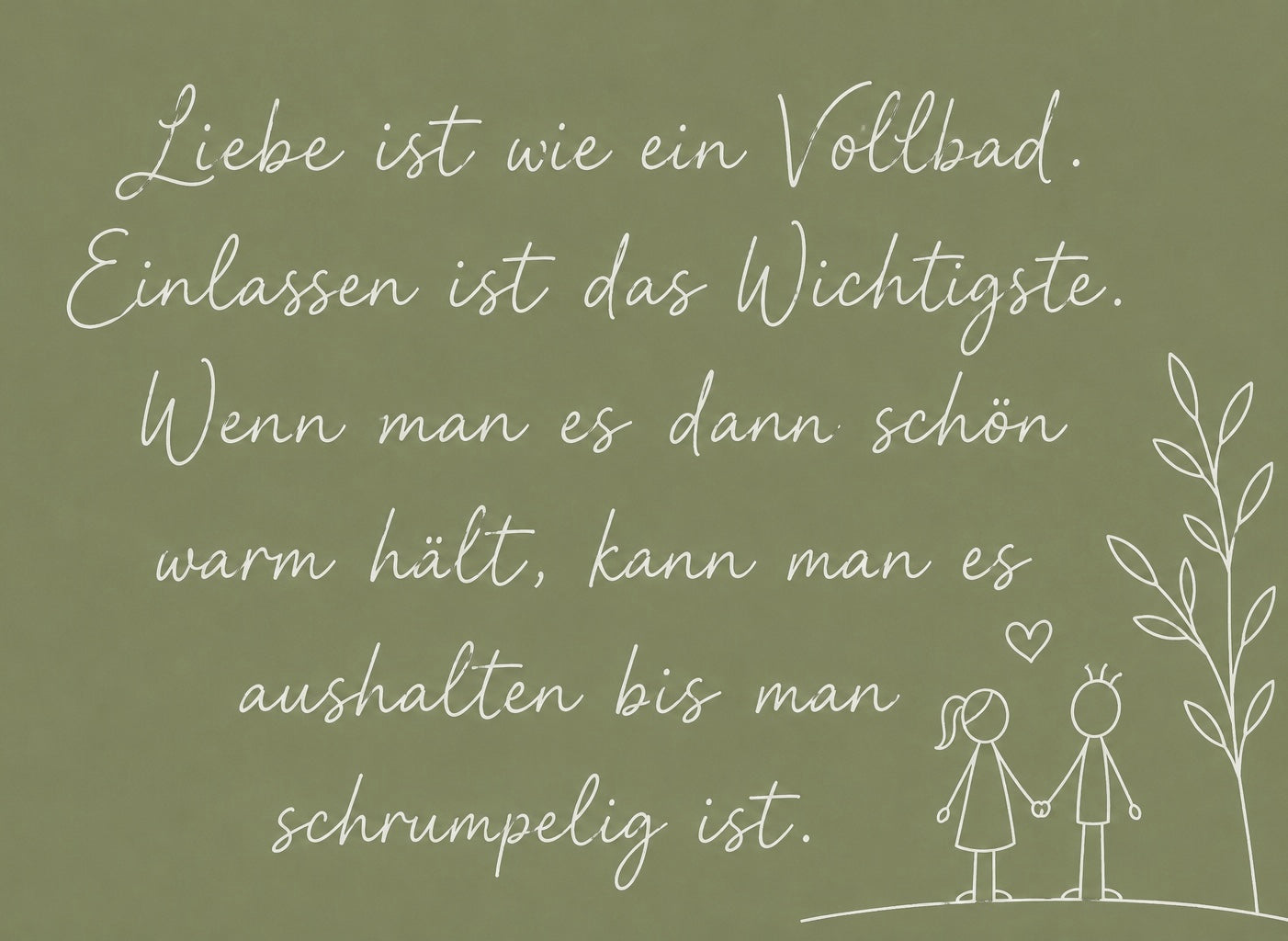 Bild Met.12x10 cm Liebe ist wie VE 12