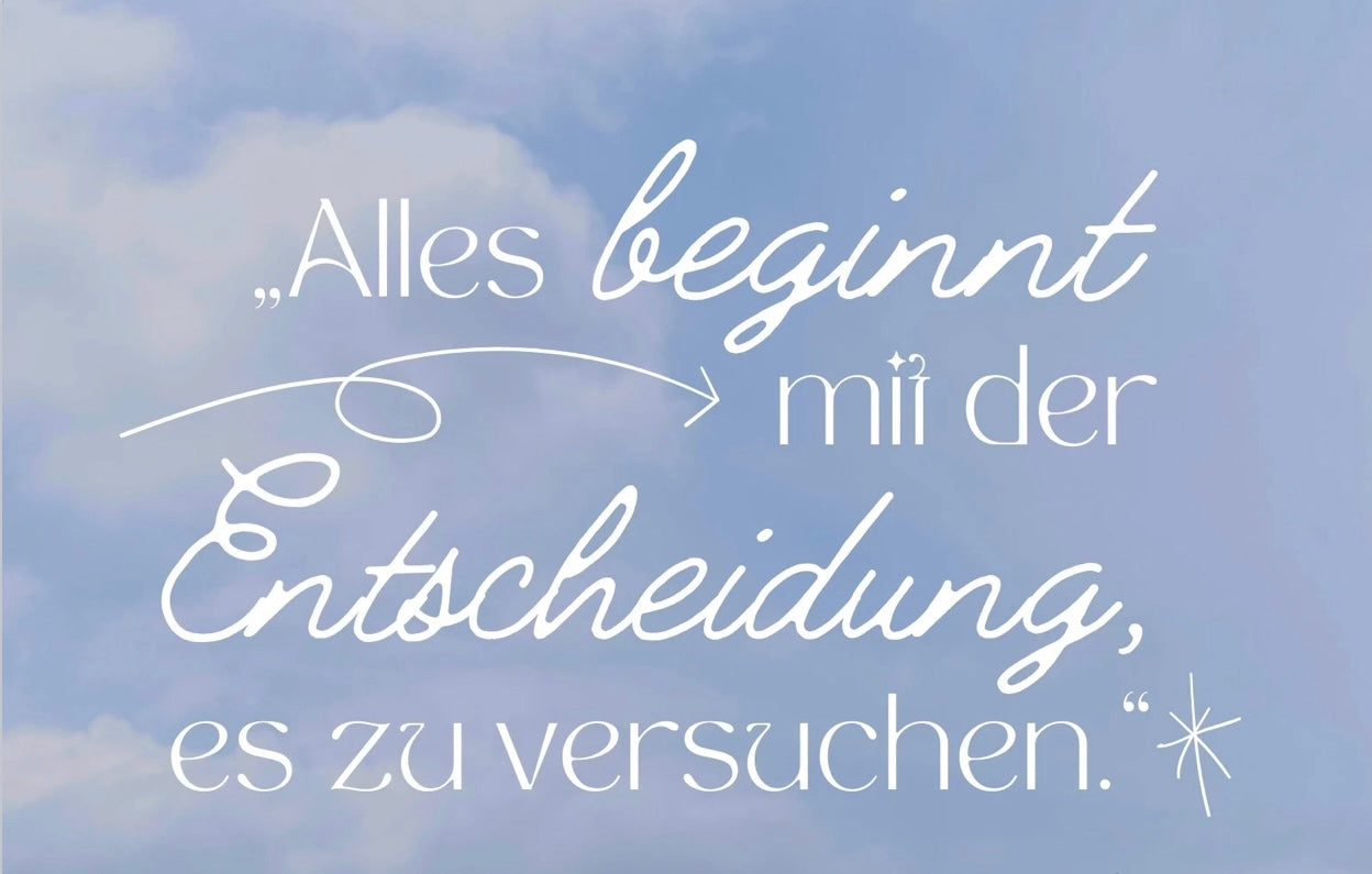 Bild Met.12x10 cm Alles beginnt.. VE 12